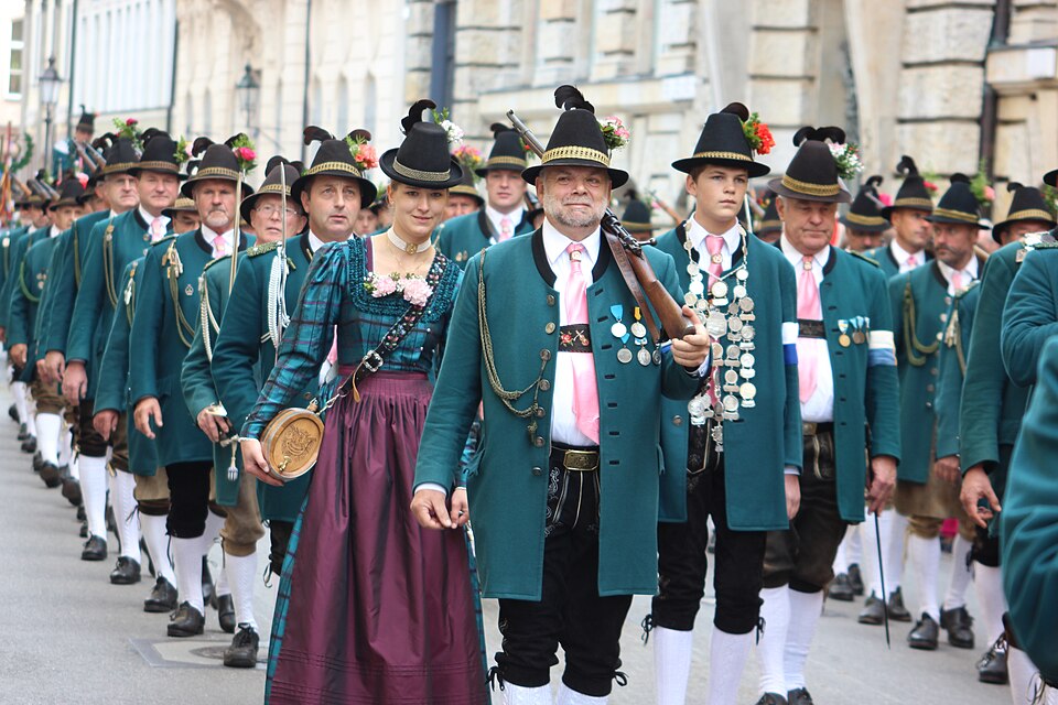 Traditional Bavarian outfits