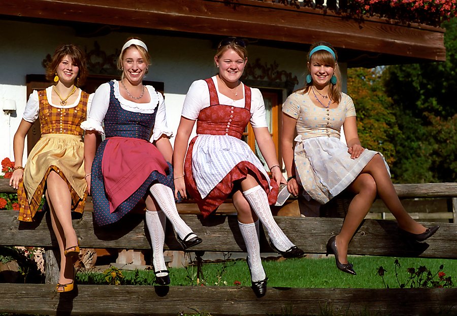 Traditional Dirndls